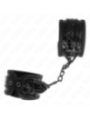 KINK - APPUI-POIGNETS MOTIF DIAMANT NOIR AJUSTABLE 17-26 CM X 5,5 CM