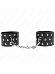 KINK - RETENUES-POIGNETS PUNK RÉGLABLES 19-24 CM X 5,5 CM