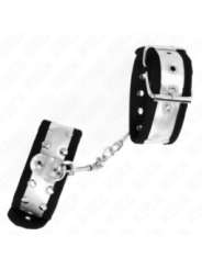 KINK - APPUI-POIGNETS FINS NOIR / ARGENT 30 X 4 CM