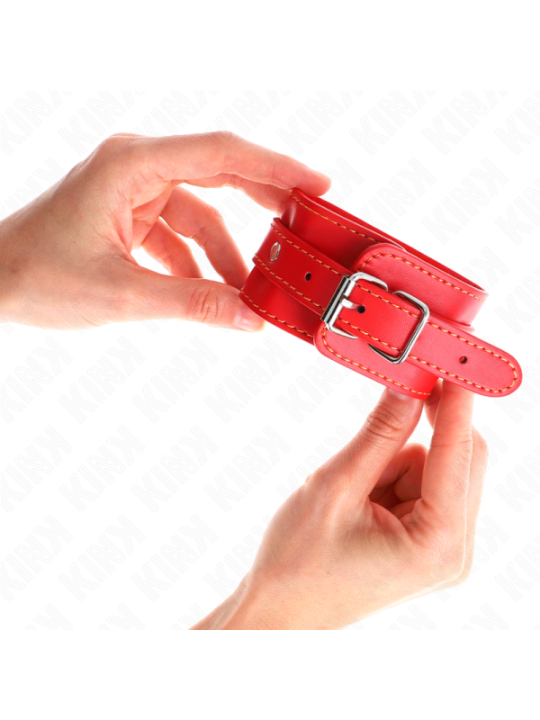 KINK - APPAREILS-POIGNETS FINS ROUGE AJUSTABLES 21-33 CM