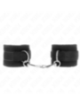 KINK - APPAREILS-POIGNETS À CROCHET ET BOUCLE EN NYLON NOIR MODÈLE 2 RÉGLABLE 18-35 CM X 6 CM