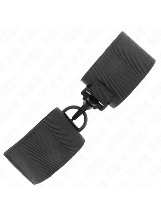 KINK - APPAREILS-POIGNETS EN NYLON NOIR