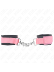 KINK - APPUI-POIGNETS RÉGLABLES EN NÉOPRÈNE ROSE RÉGLABLE 22-34 CM