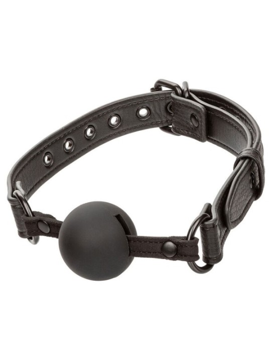 CALEXOTICS - NOCTURNAL BÂILLON À BOULE EN SILICONE NOIR