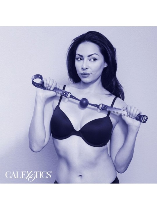 CALEXOTICS - NOCTURNAL BÂILLON À BOULE EN SILICONE NOIR