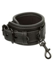 CALEXOTICS - NOCTURNAL POIGNETS EN CUIR RÉGLABLES NOIRS