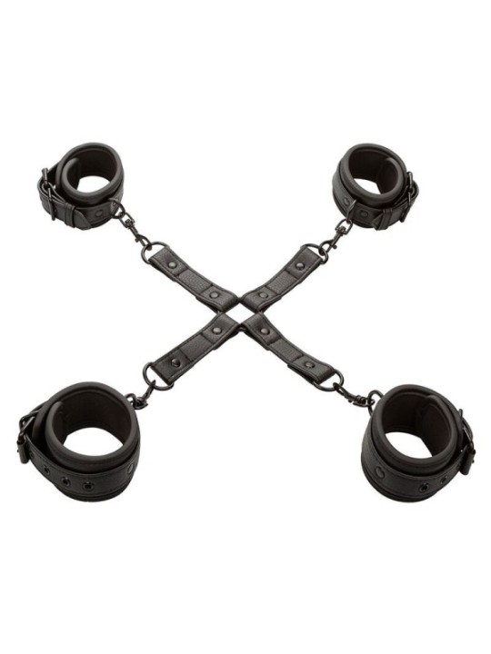 CALEXOTICS - NOCTURNAL CONNECTEUR TIE HOG CUERO AJUSTABLE NOIR