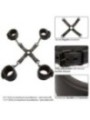 CALEXOTICS - NOCTURNAL CONNECTEUR TIE HOG CUERO AJUSTABLE NOIR