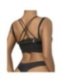 SUBBLIME - 953713 CEINTURE PUNK BONDAGE BOUCLE MÉTAL NOIRE TAILLE UNIQUE
