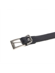 SUBBLIME - 953713 CEINTURE PUNK BONDAGE BOUCLE MÉTAL NOIRE TAILLE UNIQUE