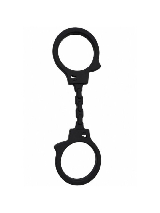 DIABLO PICANTE - MENOTTES EN SILICONE NOIRES