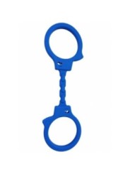 DIABLO PICANTE - MENOTTES EN SILICONE BLEUES