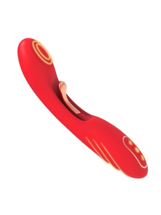 ARMONY - VIBRATEUR À LANGUE OSCILLANTE ROUGE