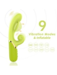 ARMONY - INFLABLE POINT A STIMULATEUR VIBRATEUR VERT
