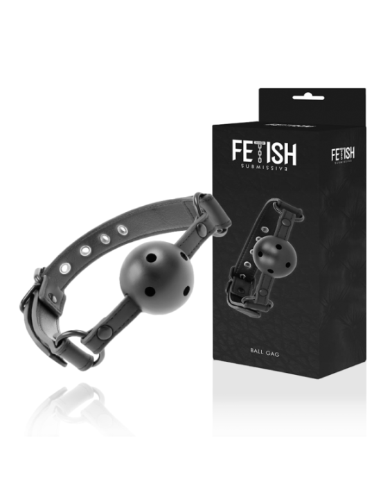 FETISH SUBMISSIVE - BÂILLON RESPIRANT VÉGÉTALIEN