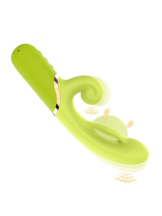 ARMONY - INFLABLE POINT A STIMULATEUR VIBRATEUR VERT