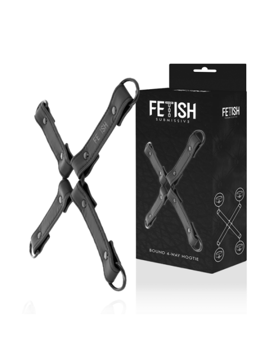 FETISH SUBMISSIVE - UNION DE MENOTTES EN CUIR VÉGAN
