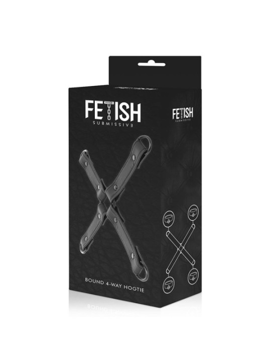 FETISH SUBMISSIVE - UNION DE MENOTTES EN CUIR VÉGAN
