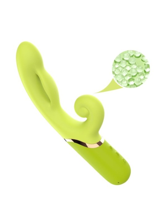 ARMONY - INFLABLE POINT A STIMULATEUR VIBRATEUR VERT