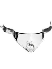 METAL HARD - COLLIER DE RETENUE AVEC ANNEAU ET CADENAS 12,5 CM