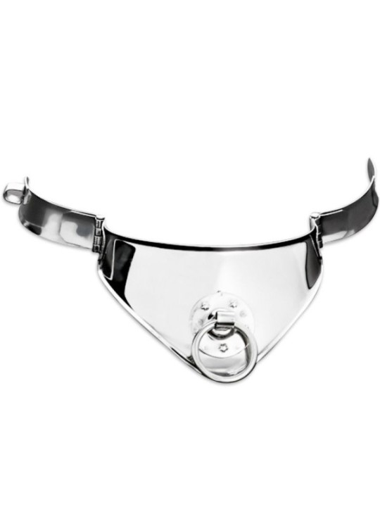 METAL HARD - COLLIER DE RETENUE AVEC ANNEAU ET CADENAS 12,5 CM