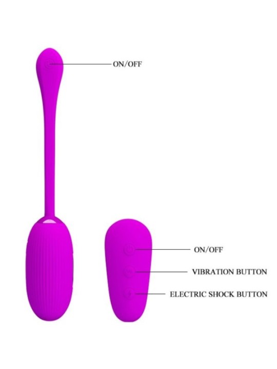 PRETTY LOVE - SHOCK FUN VIBRANT OEUF ET ELECTROSHOCK
