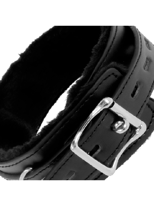 DARKNESS - COLLIER DE POSTURE CONFORTABLE AVEC CHAÎNE EN CUIR