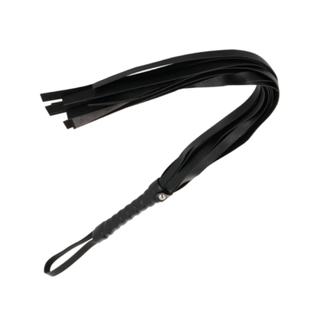 DARKNESS - FOUET DE BONDAGE NOIR 45 CM