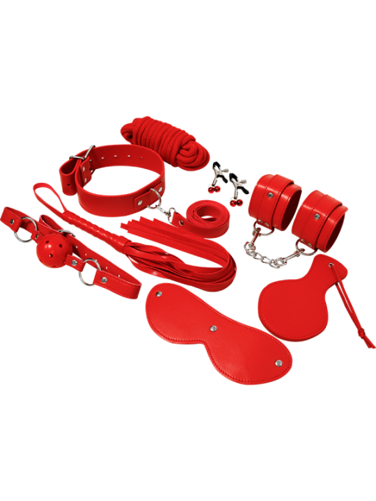 EXPERIENCE - KIT FÉTICHE BDSM SÉRIE ROUGE