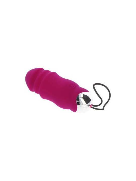 TOYJOY - HAPPINESS SUNN SIDE UP AND DOWN VIBRATEUR FUCHSIA TÉLÉCOMMANDE