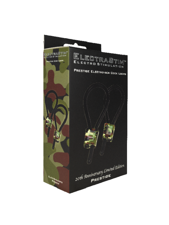 ELECTRASTIM - ANNEAUX PÉNINS RÉGLABLES PRESTIGE ELECTRALOOPS CAMOUFLAGE