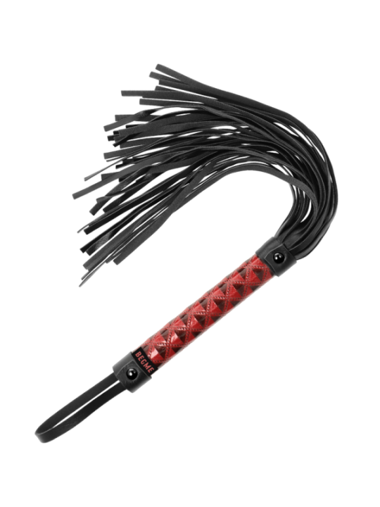 BEGME - FLOGGER EN CUIR VÉGAN ÉDITION ROUGE