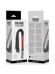 BEGME - FLOGGER EN CUIR VÉGAN ÉDITION ROUGE