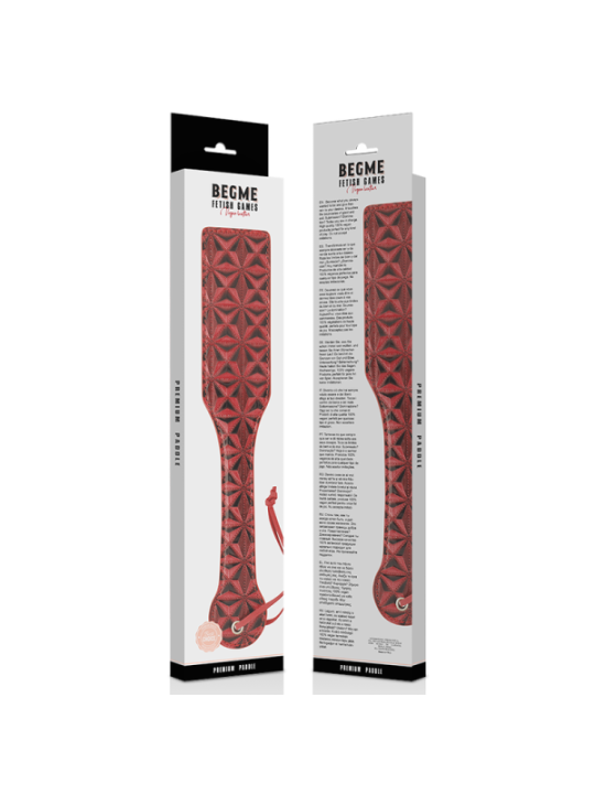 BEGME - PELLE EN CUIR VÉGÉTALIEN RED EDITION