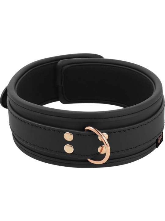 COQUETTE CHIC DESIRE - COLLIER FANTAISIE EN CUIR VÉGAN AVEC BRACELET ET DOUBLURE EN NÉOPRÈNE