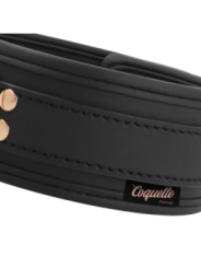 COQUETTE CHIC DESIRE - COLLIER FANTAISIE EN CUIR VÉGAN AVEC BRACELET ET DOUBLURE EN NÉOPRÈNE