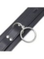 OHMAMA FETISH - COLLIER DE SOUMISSION AVEC 3 ANNEAUX