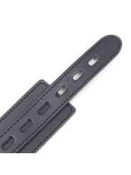 OHMAMA FETISH - COLLIER DE SOUMISSION AVEC 3 ANNEAUX