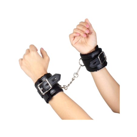 SECRETPLAY - MENOTTES DE BONDAGE NOIRES COLLECTION BDSM