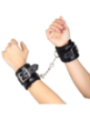 SECRETPLAY - MENOTTES DE BONDAGE NOIRES COLLECTION BDSM