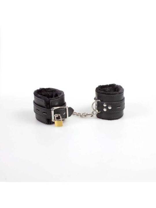 SECRETPLAY - MENOTTES DE BONDAGE NOIRES COLLECTION BDSM