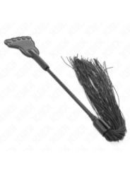 KINK - PAGAIE EN FORME DE PIED AVEC FOUET À GLAND 31 CM