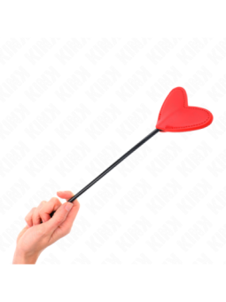 KINK - PALETTE EN FORME DE COEUR ROUGE 33 X 10 CM