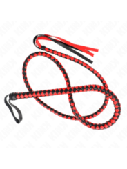 KINK - FOUET LONG SERPENT ROUGE 210 CM