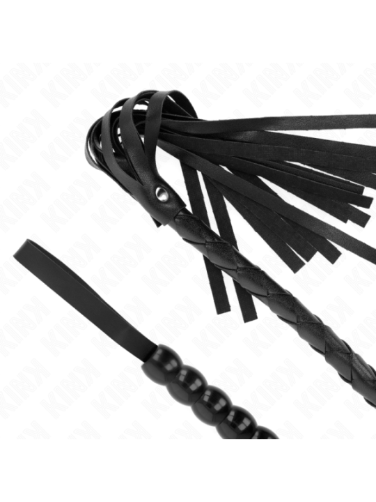 KINK - FOUET SERPENT EN PERLES 80 CM
