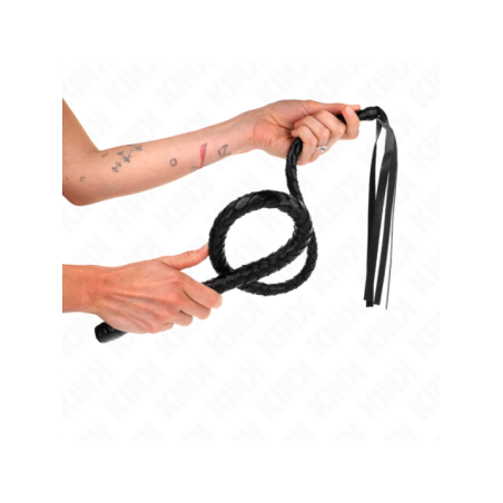 KINK - FOUET LONG AVEC BILLES 110 CM