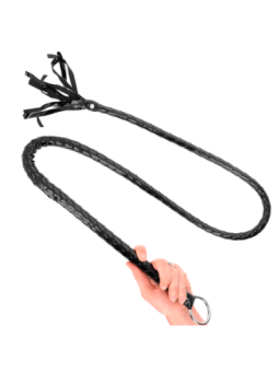 KINK - FOUET LONG EN PVC BRILLANT 138 CM