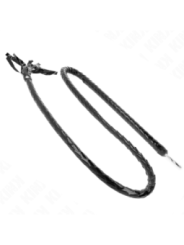 KINK - FOUET LONG EN PVC BRILLANT 138 CM