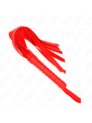 KINK - Fouet à queue large rouge 48,5 CM