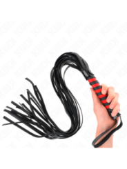 KINK - FOUET LONG RAYÉ 70 CM